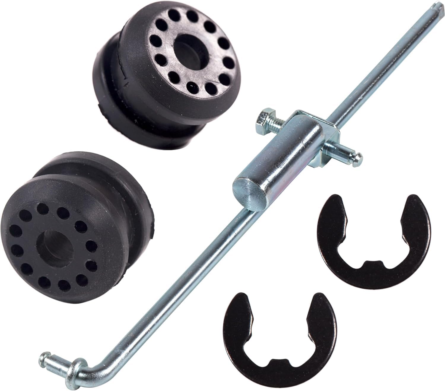 55366066AB for Dodge RAM Transfer Case Shifter Control Linkage+2 Clip+68078974AA Grommet Bushing 2005 2006 2007 2008 2009 2010 2011 2012 Ram 1500 2500 3500 4500 5500 PICK UP 4x4 4WD 68078974AA,926-884