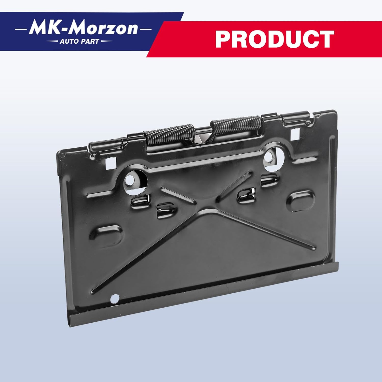 Rear License Plate Tag Bracket with Hinge Compatible with 1968-1972 Chevy Impala Chevelle Camaro Caprice Monte Carlo Nova - Image 6