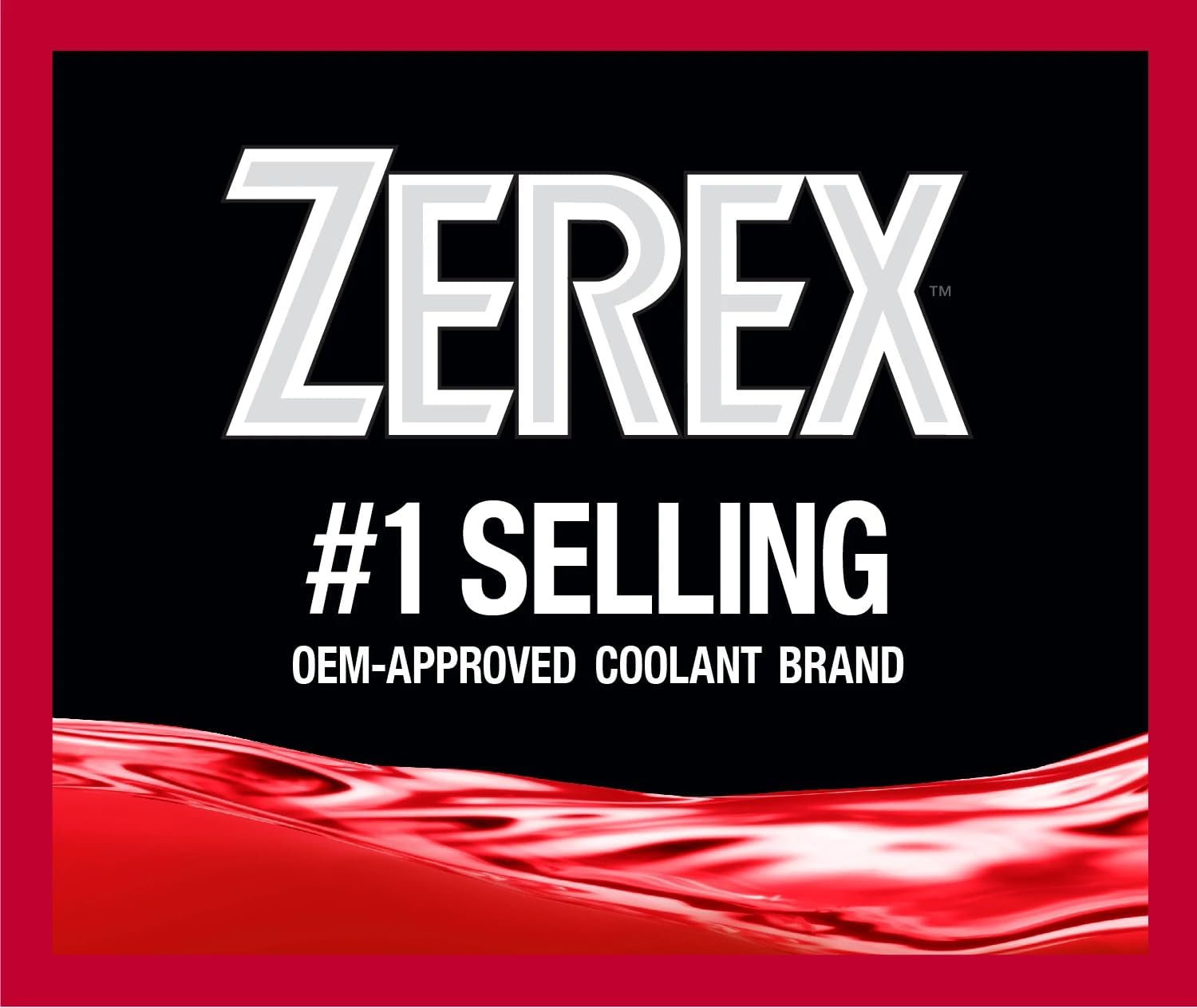 Zerex Asian Vehicle Red Antifreeze Coolant Concentrate 1 Gallon - Image 3