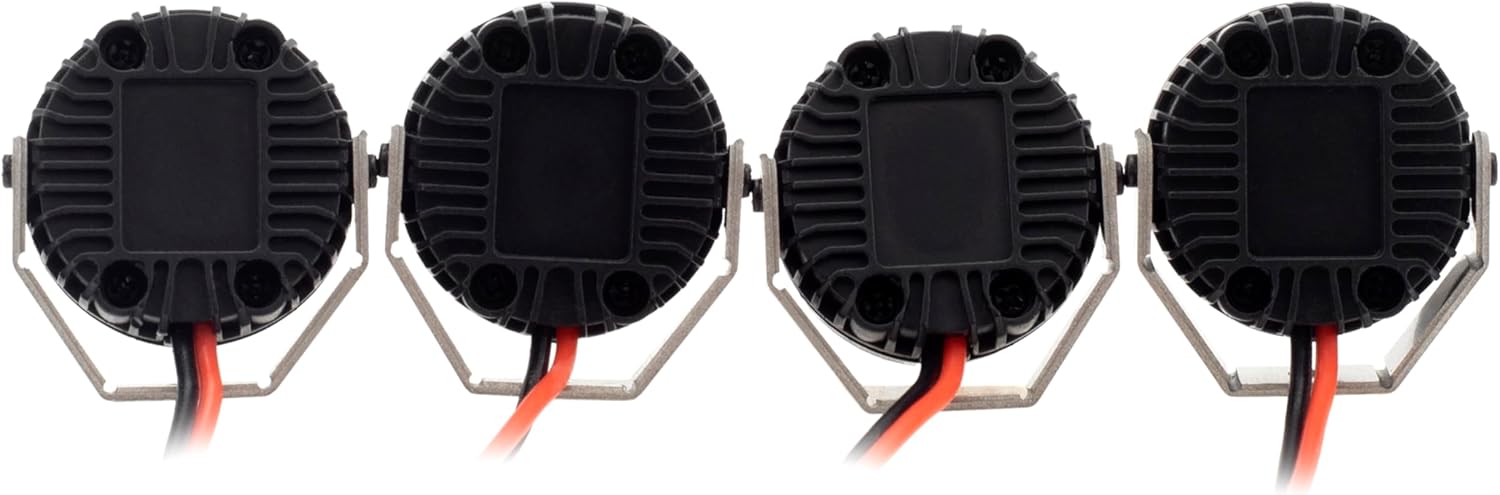MEUS RACING RC Car LED Lights Kit - 1/10 & 1/8 Scale RC Crawler Accessories for Axial SCX10, Wraith, Traxxas TRX4 & TRX6, Redcat Gen8 Upgrades - Image 9