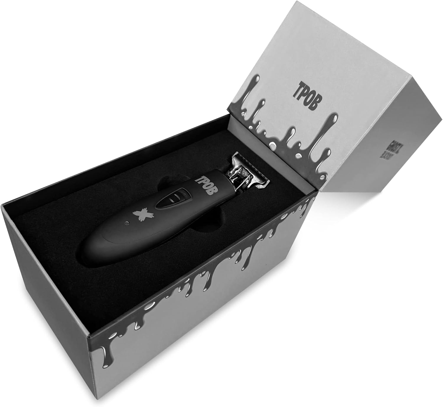 TPOB Ghost X Beard Trimmer Hair Clippers for Men, Professional Hair T-Blade Trimmer Cordless Rechargeable Edgers Clippers Electric Beard Shaver (Ghost X Blackout) - Image 3