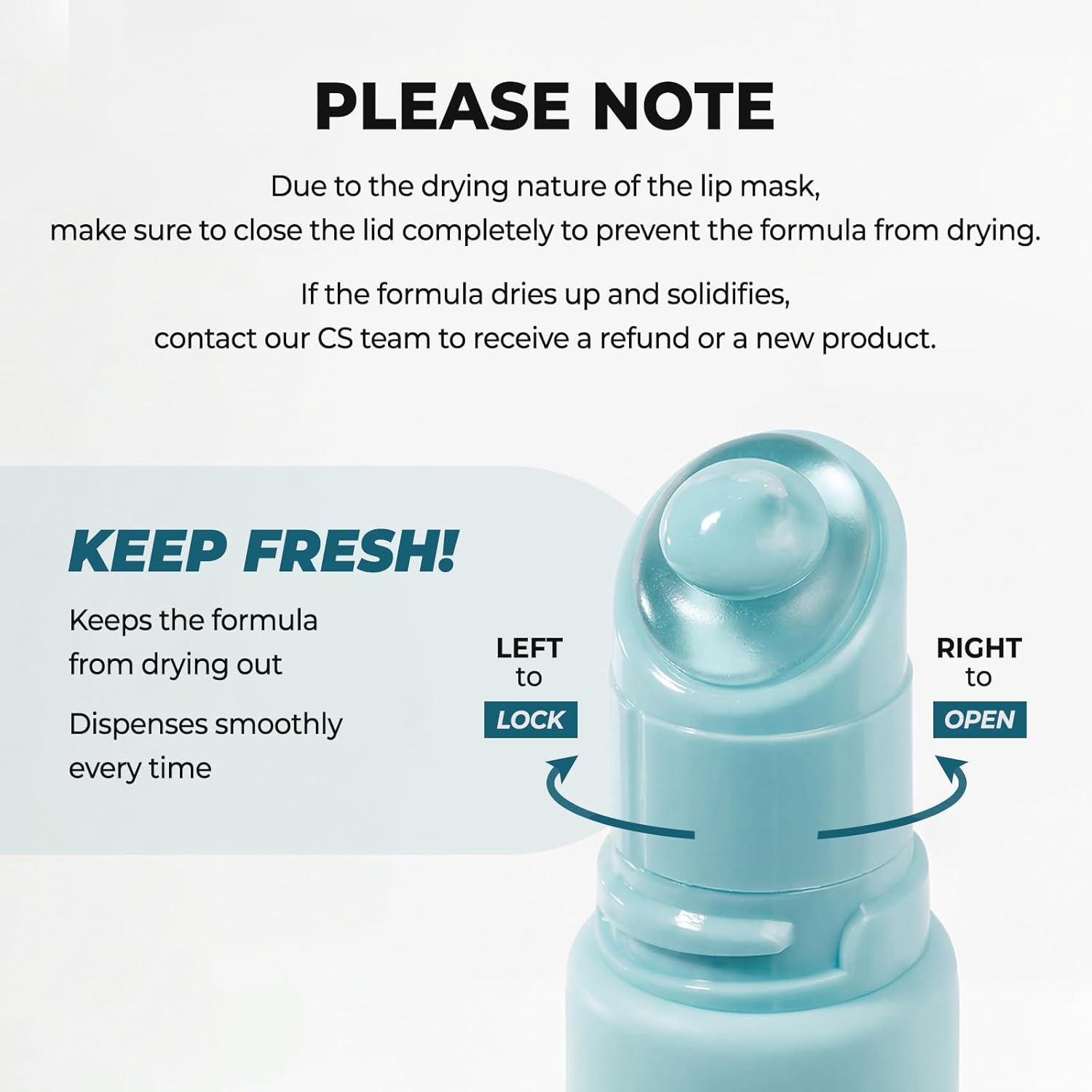 Laka Soothing Prep Lip Mask, Cooling Peel Off Korean Lip Mask, Gentle Exfoliator for Lips, Hygienic & Easy Application, Daily Lip Care, K-Beauty, 0.33 fl.oz - Image 6