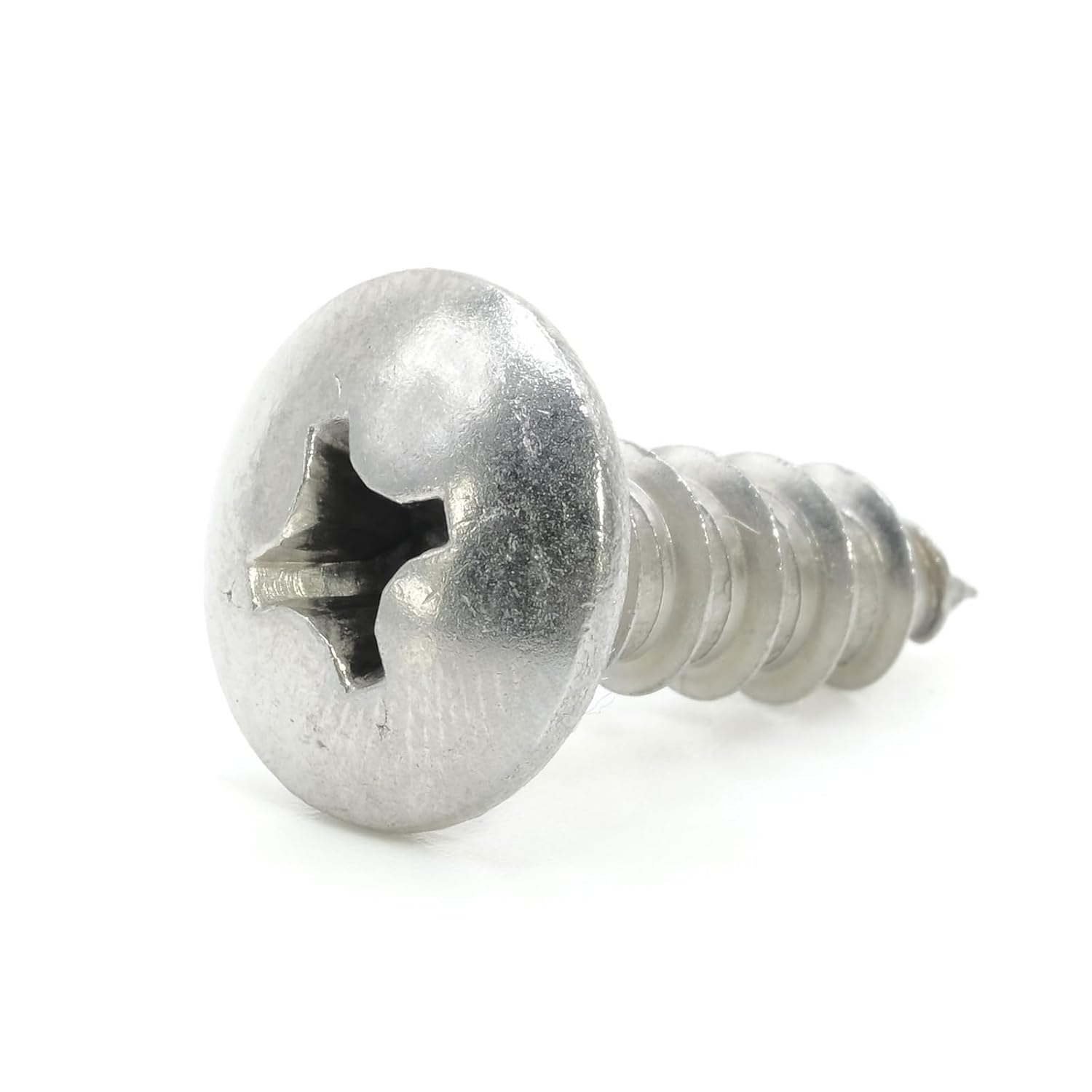 License Plate Screws - Front and Rear Mount Hardware Kit for Plate/Tag and Frame - Self-Tapping Rustproof Stainless Steel Bolts - Fit Most Domestic Cars, Trucks and SUVs (Pack of 4) - Image 7