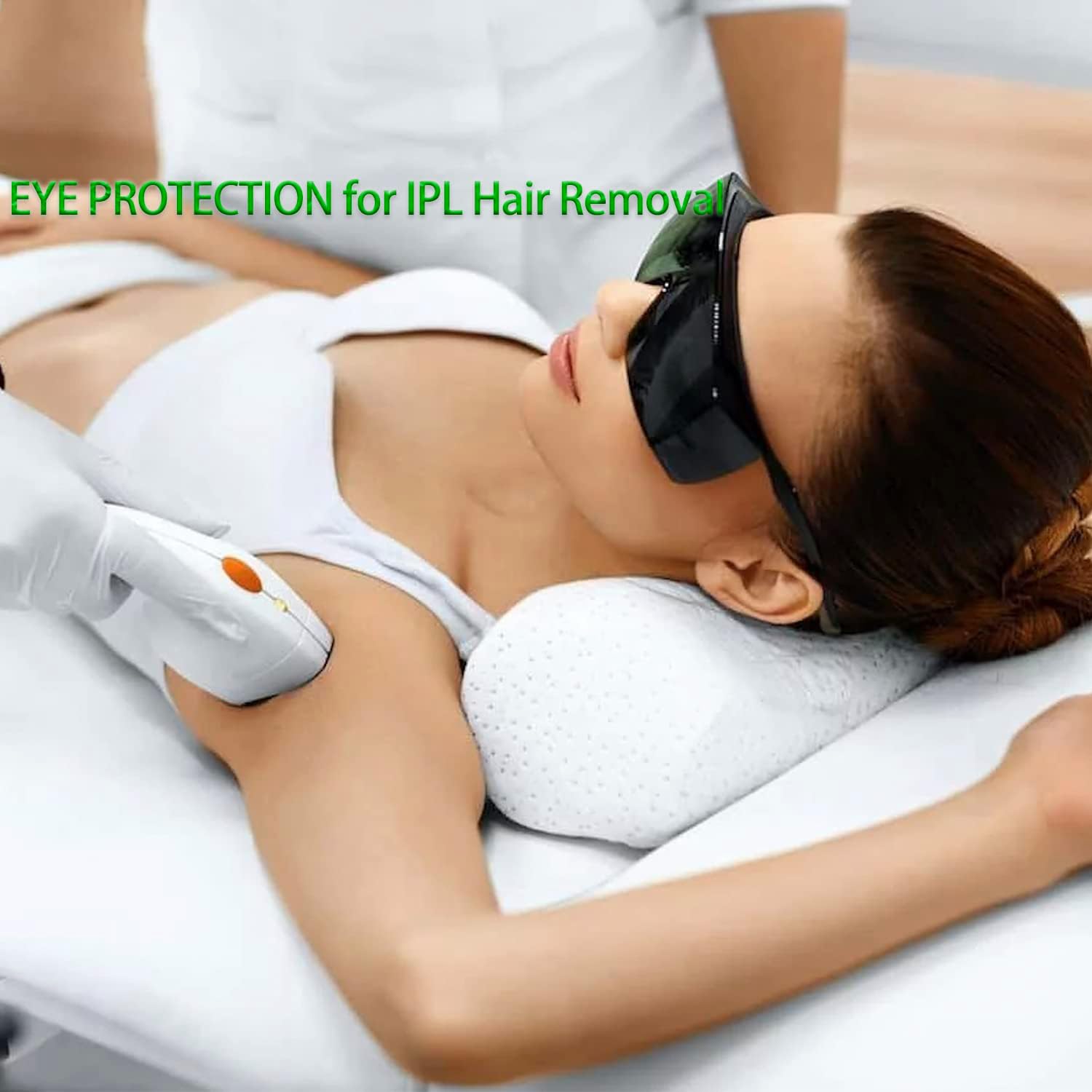 IPL Safety Glasses 200-2000nm for Laser & Intense Pulsed Light Protection, Professional Eye Protection for IPL Hair Removal, Beauty Treatments, and Laser Therapy - Image 7