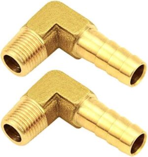 Joywayus Brass Hose Fitting,90 Degr...