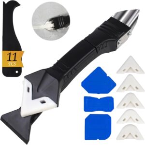 11Pcs Silicone Caulking Tools 3 in1...