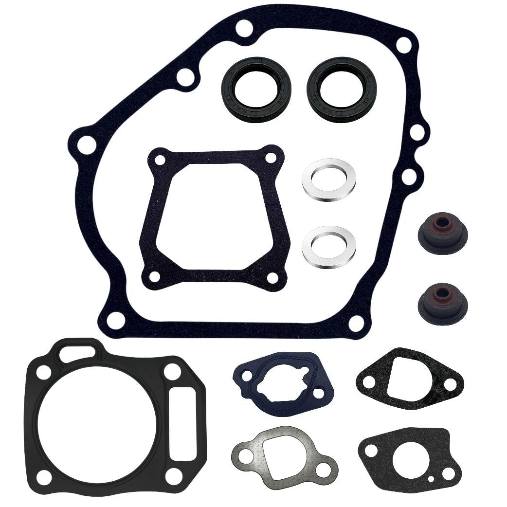 Strongthium Non Hemi Gasket Set Kit for 212 Predator Tillotson Lifan Ducar Locin Lifan 210 213 224 Mini Bike Go Kart Engine Upgrade Rebuild 212cc 224cc