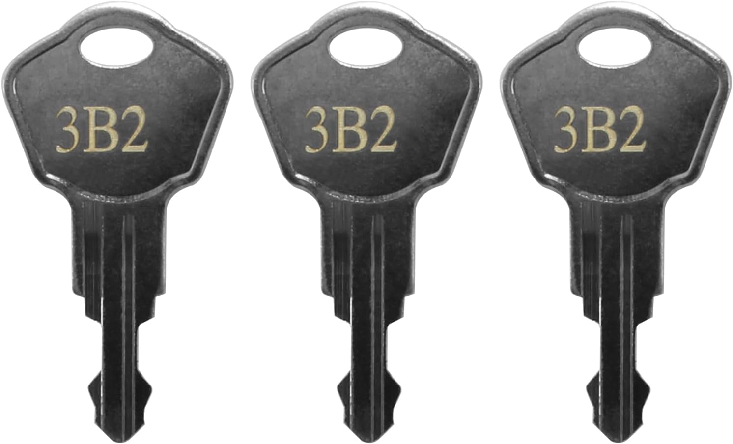 Sentry Safe Replacement Keys Model 1100-Codes 3B2 for Sentry Safe Key (Key 3B2)(3 Pcs)