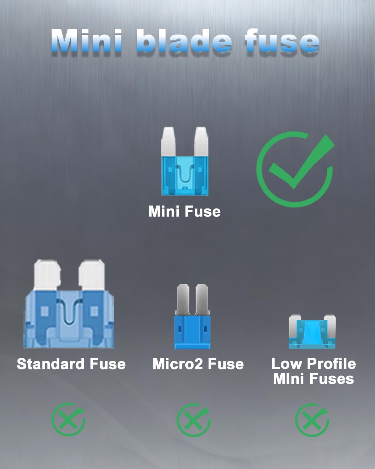Riseuvo 250 Pcs Mini Fuse Kit - Automotive ATM Blade Fuses Assortment Kit for Cars, Trucks, RVs and Motorcycles with Fuse Puller (2A 3A 5A 7.5A 10A 15A 20A 25A 30A 35A) - Image 3