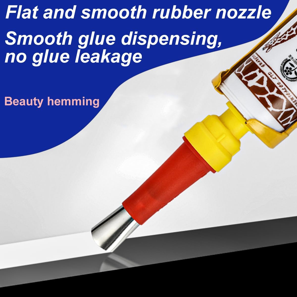 30Pcs Caulking Finisher Kit, Caulking Nozzle Tips Stainless Steel 18 Caulking Nozzle Applicators with 8 Connector Caulking Guns and 4 Grout Scraper for Bathroom Kitchen Doors Windows - Image 2