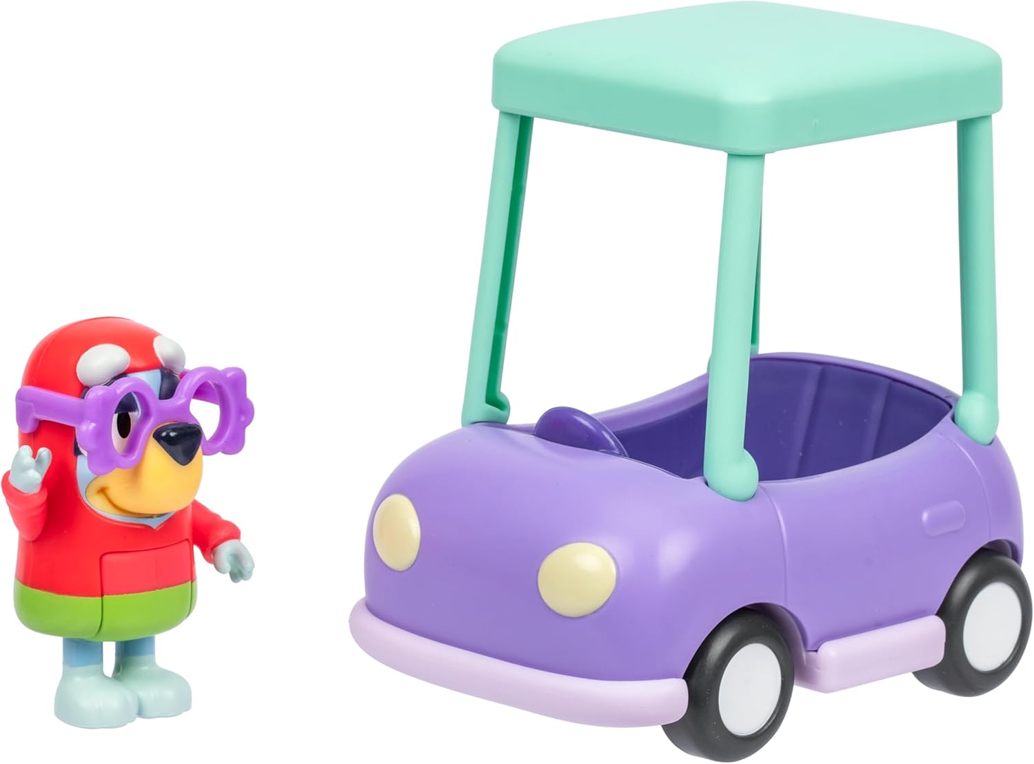Bluey Basic Granny Toddler Toy Car, 3” Articulated Janet Kids Toy, Immersive Car Toys for Toddlers of Ages 3+ - Image 4