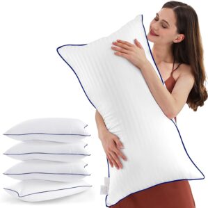 SEMZSOM Bed Pillows for Sleeping, K...