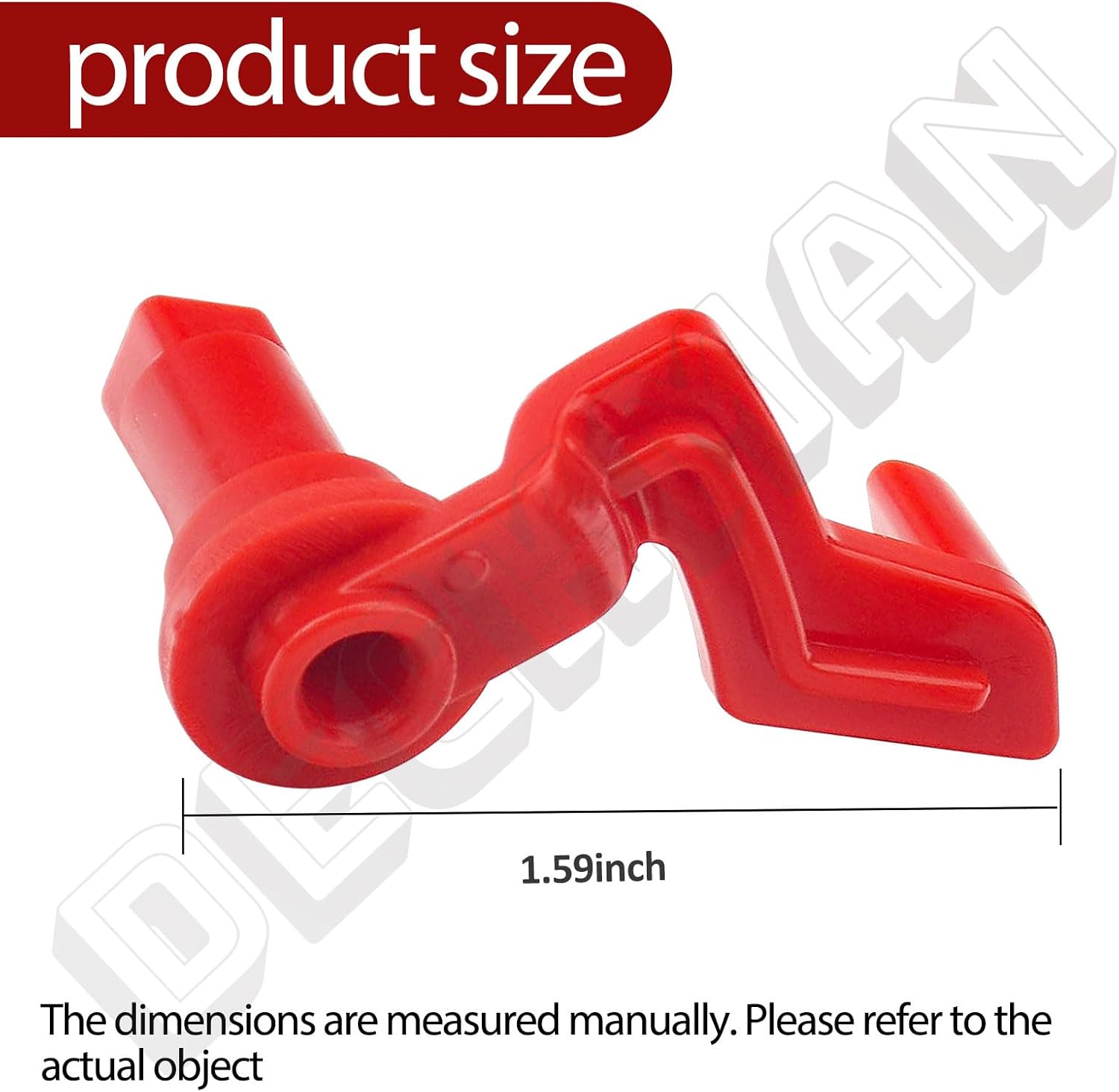 576594801 Choke Levers Part for Blower EBZ7500, EBZ8500, RedMax, Echo, Husqvarna 570BTS, 570BFS, 580BTS, 580BF,S EBZ7500, EBZ8500 Blower, St ihl FS110, FS110R FS55RC Trimmer 3 Pack - Image 2