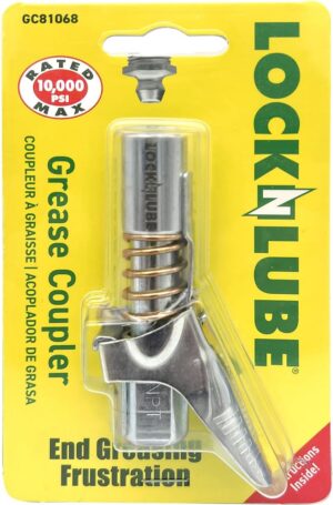 LockNLube Grease Gun Coupler locks ...