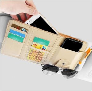 Car Sun Visor Organizer, Auto Car I...