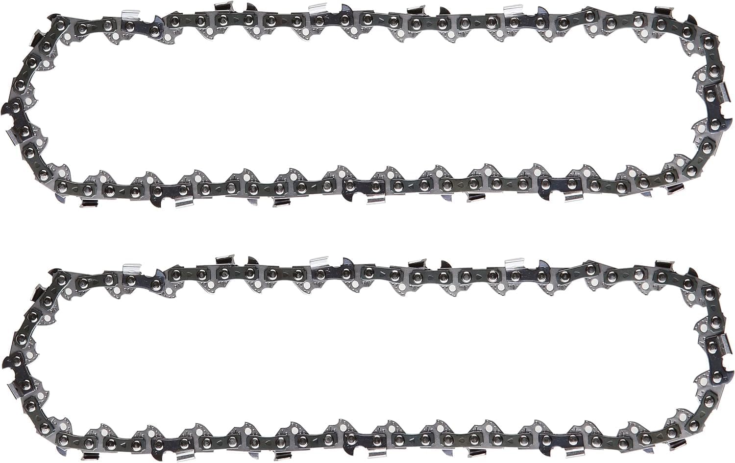2 Pack 16 Inch Chainsaw Chains 3/8 LP .050" 56 Drive Links Fits Craftsman/Sears, Echo, McCulloch, Poulan, Homelite, Ryobi