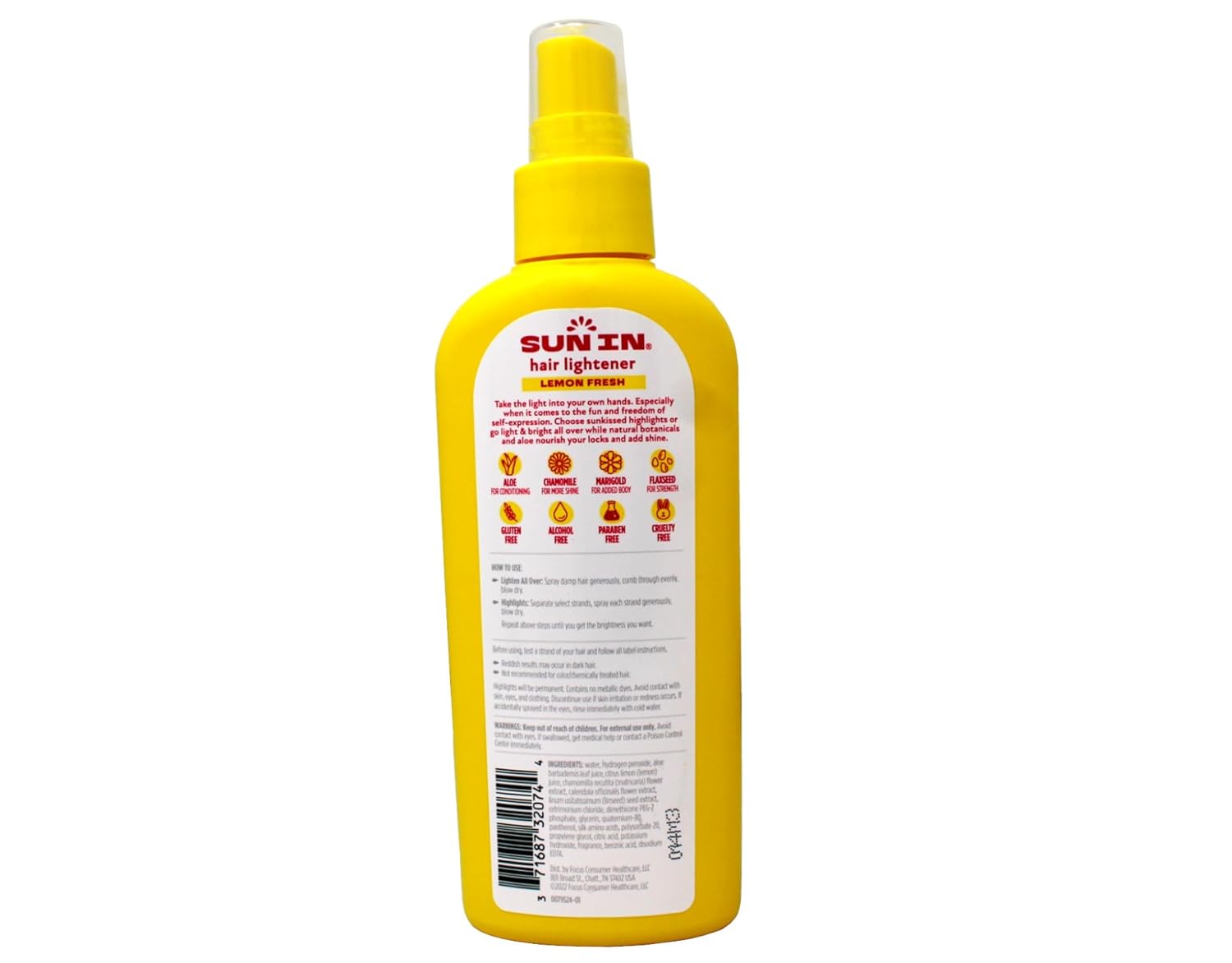 Sun in Hair Lightener, Tropical Breeze & Lemon Fresh Combo - Image 6
