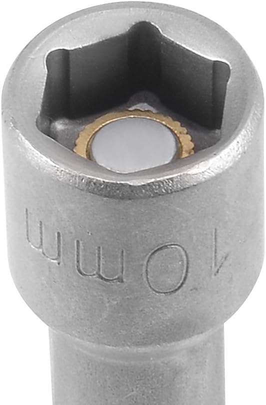 uxcell 5 Pcs 1/4" Quick-Change Hex Shank 10mm Magnetic Nut Setter Driver Drill Bit, 65mm Length, Metric - Image 4
