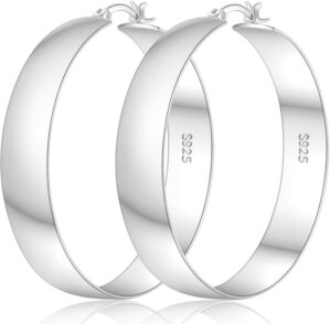 Senteria 925 Sterling Silver Hoop E...