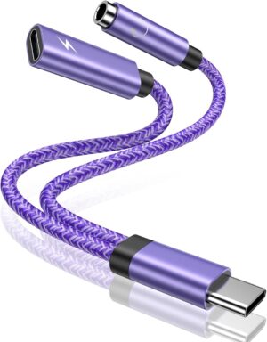 USB C to 3.5mm Samsung Headphone an...