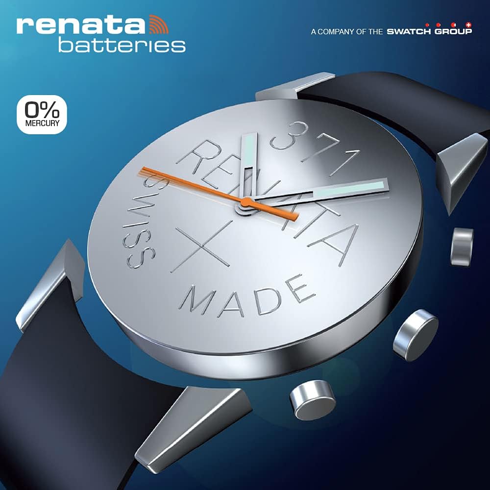#344 Renata Watch Batteries 2Pcs - Image 5