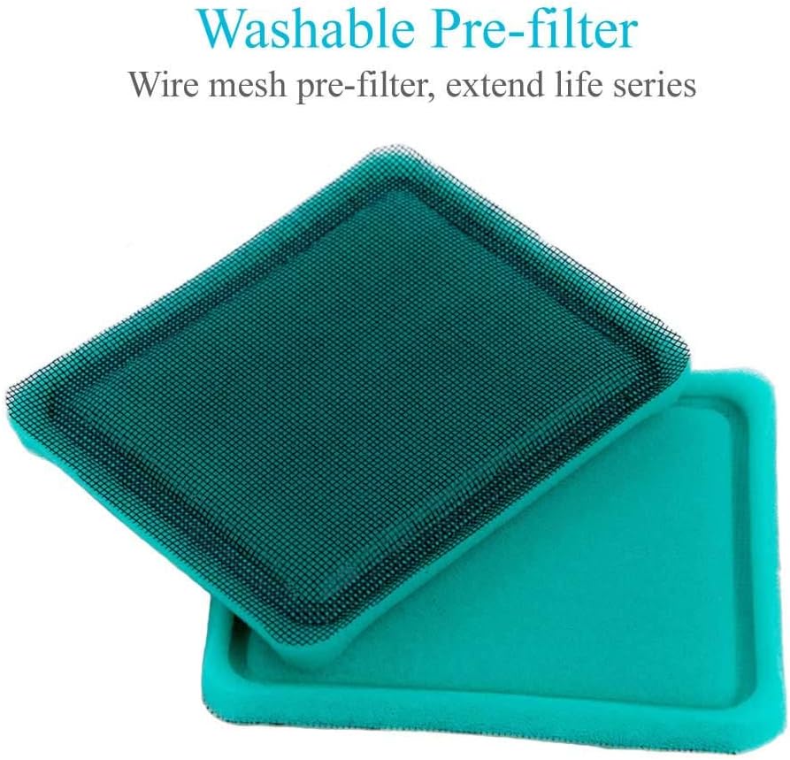 HOODELL 3 Pack 491588S Air Filter with Pre Filter, Compatible with 491588 493537 493537S Toro 20332 Craftsman 33644, Push Lawn Mower Air Cleaner - Image 7
