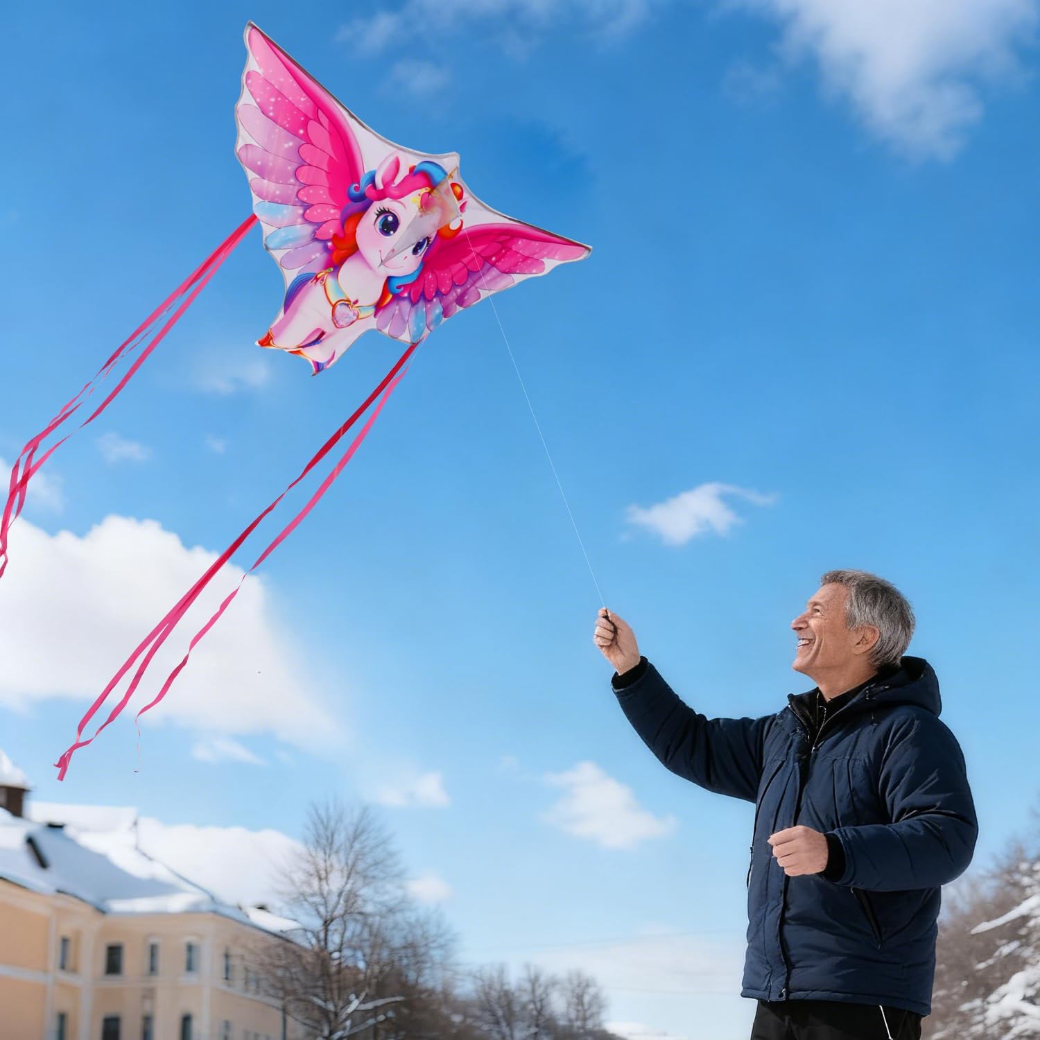 Butterfly Kites for Kids & Adults, Easy to Fly Design with Long Tail for Stability, for Kids Ages 4-8 & Beginners, Beach & Park Use | Family Outdoor Fun - Image 8