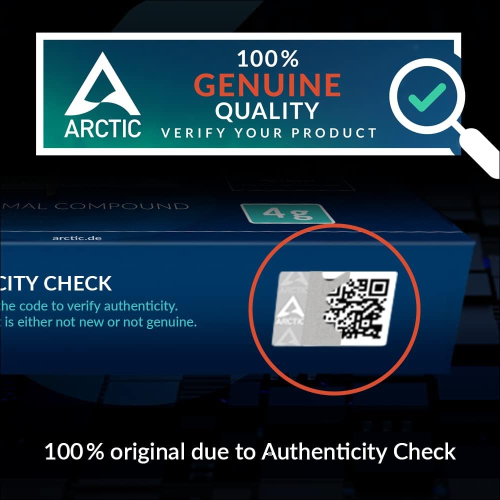 ARCTIC MX-6 (2 g) - Ultimate Performance Thermal Paste for CPU, Consoles, Graphics Cards, laptops, Very high Thermal Conductivity, Long Durability, Non-Conductive - Image 3