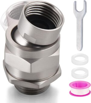 Shower Head Swivel Ball Adapter, Sh...