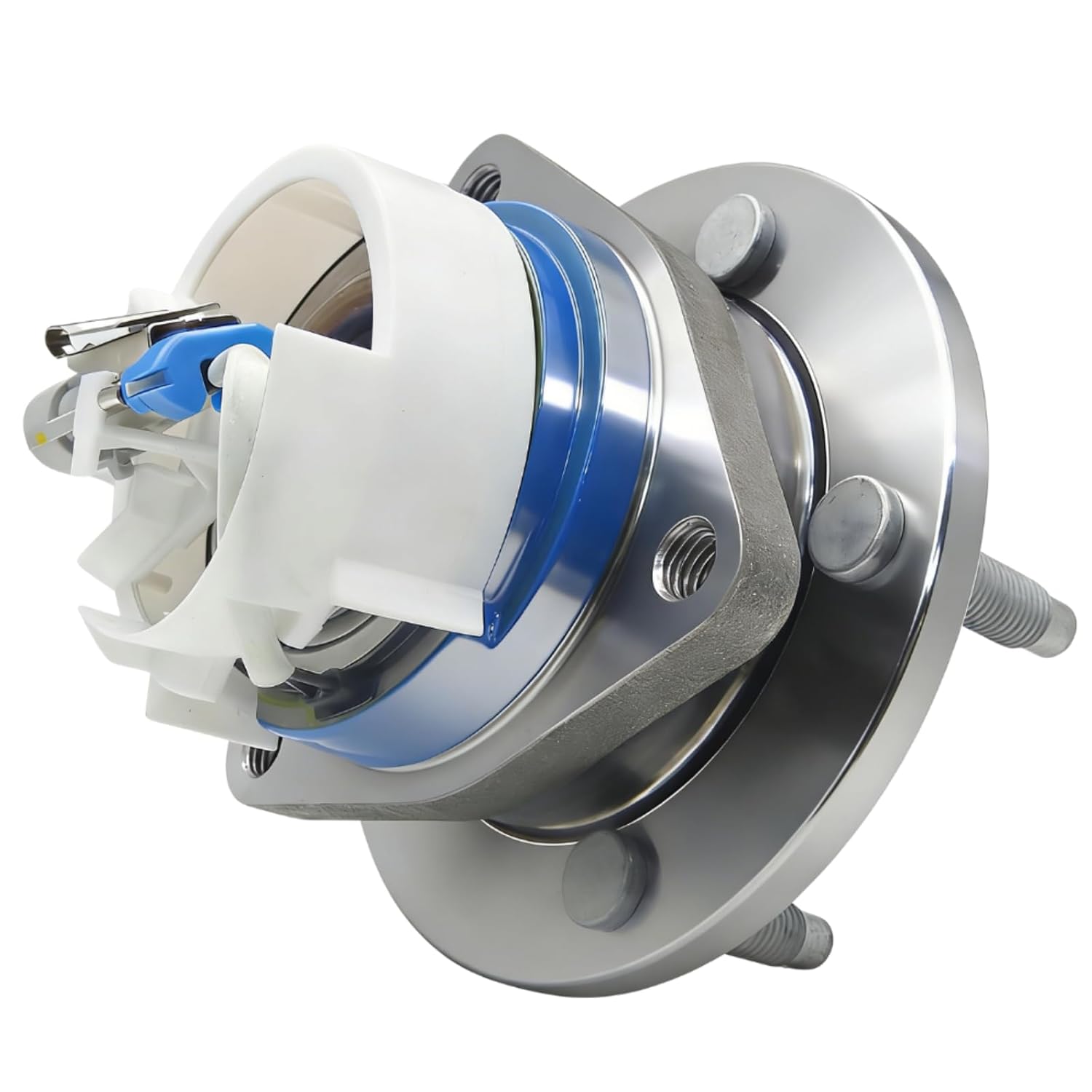 DJB 513121 Front Wheel Hub Bearing Assembly LH/RH Fit for Chevy Impala Lucerne Venture, for Buick Century Regal, for Cadillac Eldorado Deville Seville, for Pontiac Montana Grand Prix 5 Lug w/ABS - Image 9