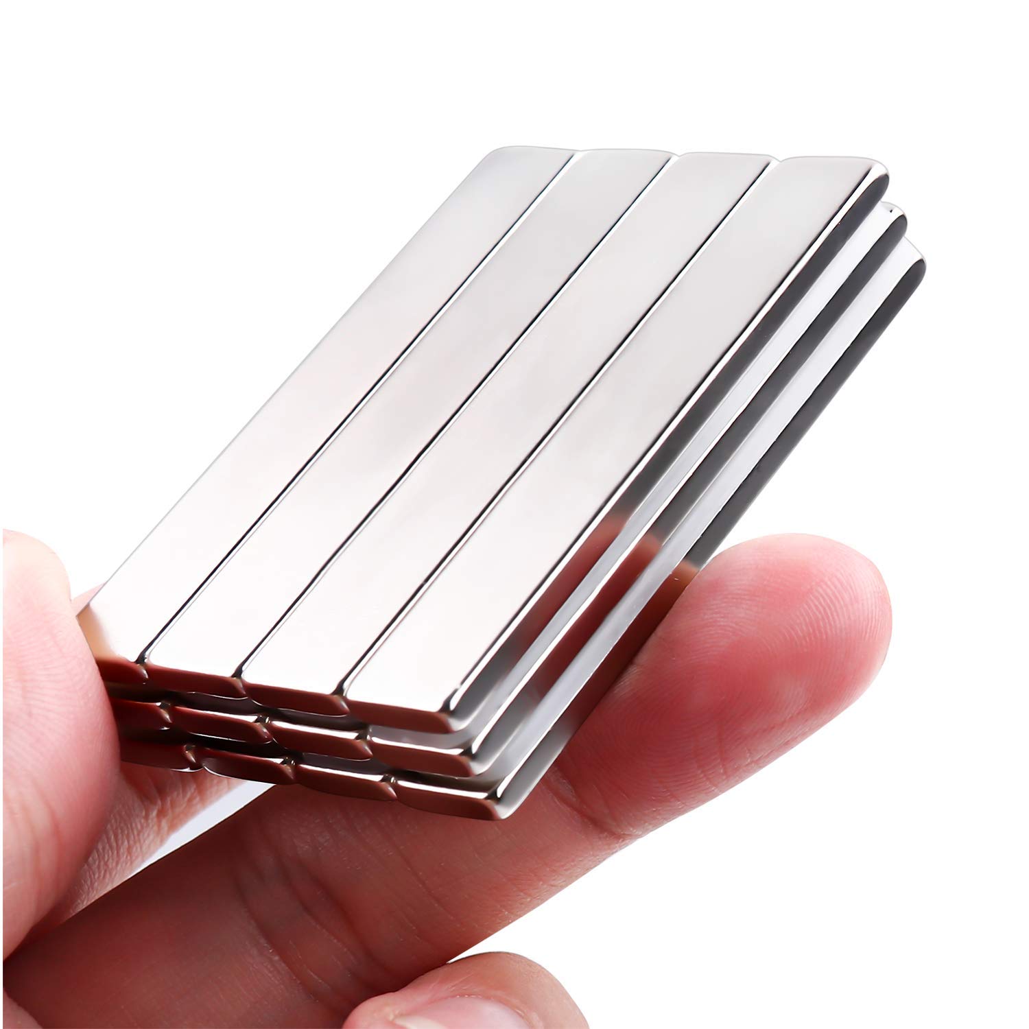 LOVIMAG Powerful Neodymium Bar Magnets, Rare-Earth Metal Neodymium Magnet - 60 x 10 x 3 mm, Pack of 12 - Image 4
