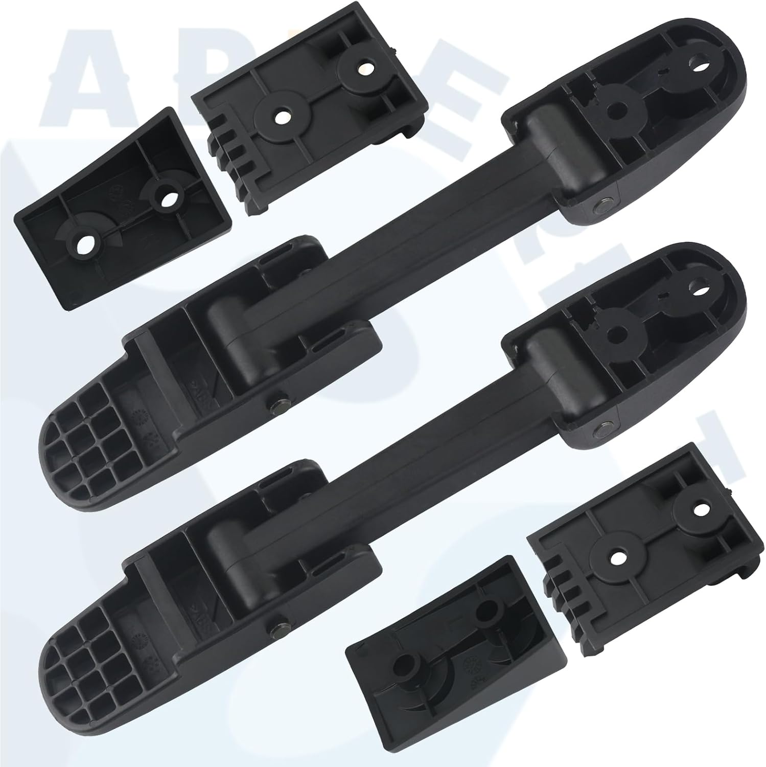 Mack Hood Latch Strap w/Catch Bracket Left Driver & Right Passenger Side Black Compatible with Mack Truck Granite Pinnacle Vision CH CHN CV CX CHU CXN CXU Hood Accessories Parts - Image 2