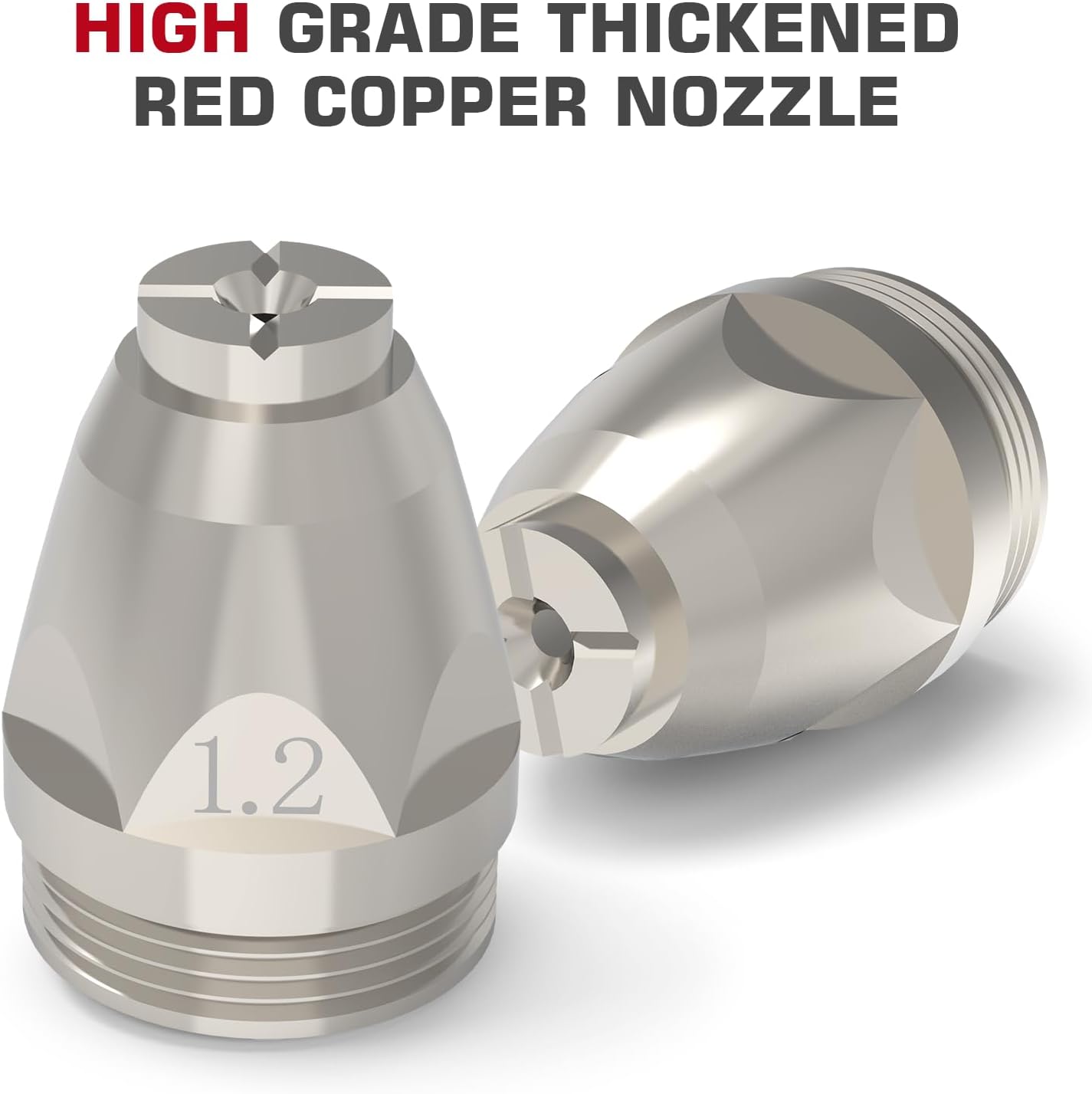 ARCCAPTAIN AG-60 Plasma Cutter Torch Consumables, .045'' SG-55 AG-60 WSD-60 Plasma Cutter Accessories for ARCCAPTAIN CUT55 PRO, CUT55 PROLUX, CUT 55PILOTARC,CUT 55PIL0T, CUT 60HF, CUT 60HF PRO,24 Pcs - Image 4