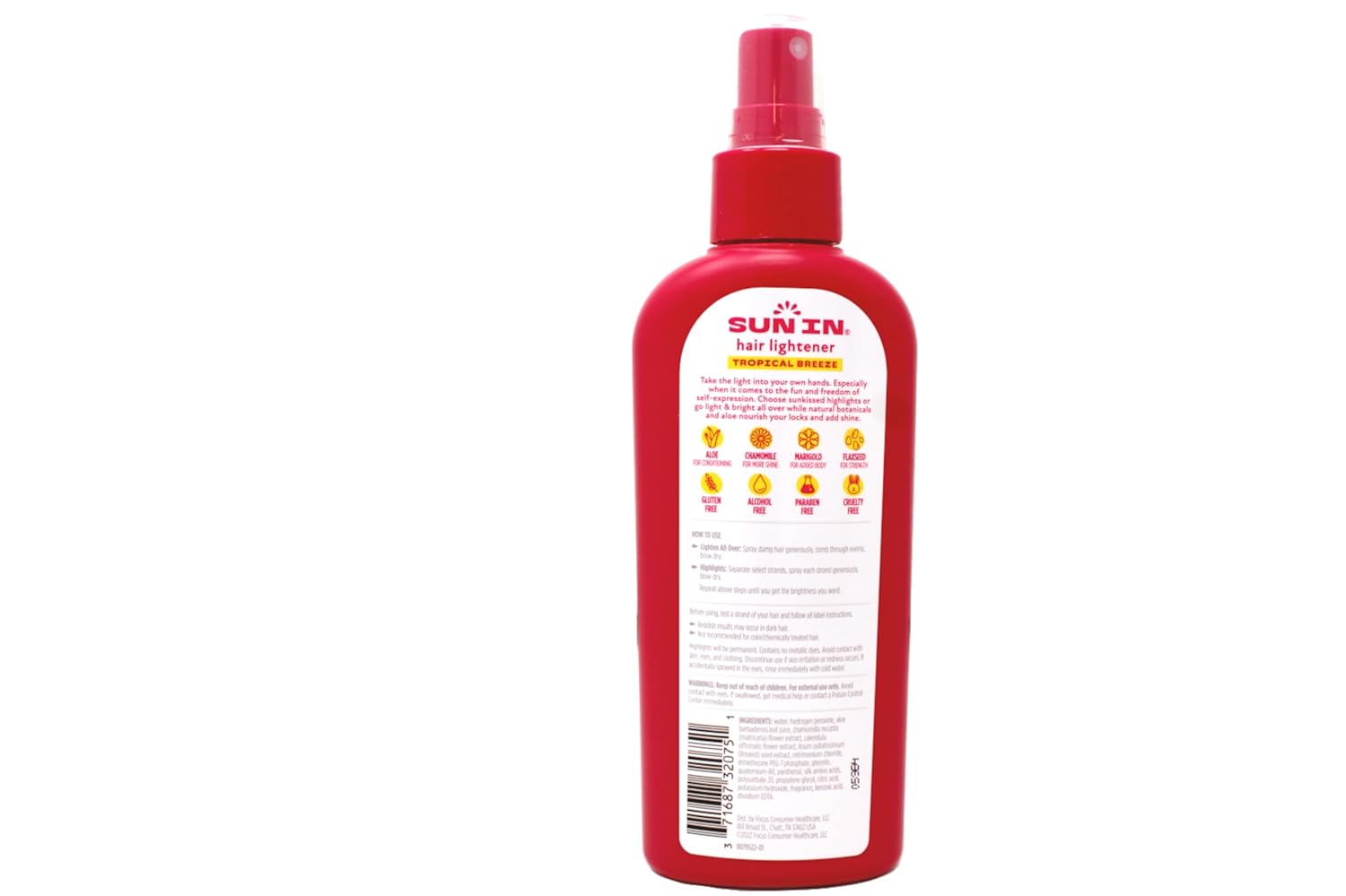 Sun in Hair Lightener, Tropical Breeze & Lemon Fresh Combo - Image 3