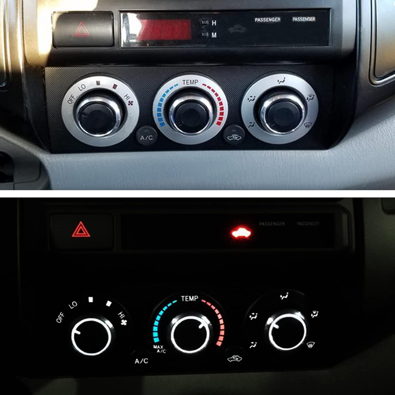 JDMCAR Compatible with Toyota Tacoma 2005-2015 A/C Air Conditioning Control Switch Knob Button, HVAC Control Knob Tacoma Heater Temperature HVAC Fan Control Knob - (A Set of 3 Knobs) - Image 7