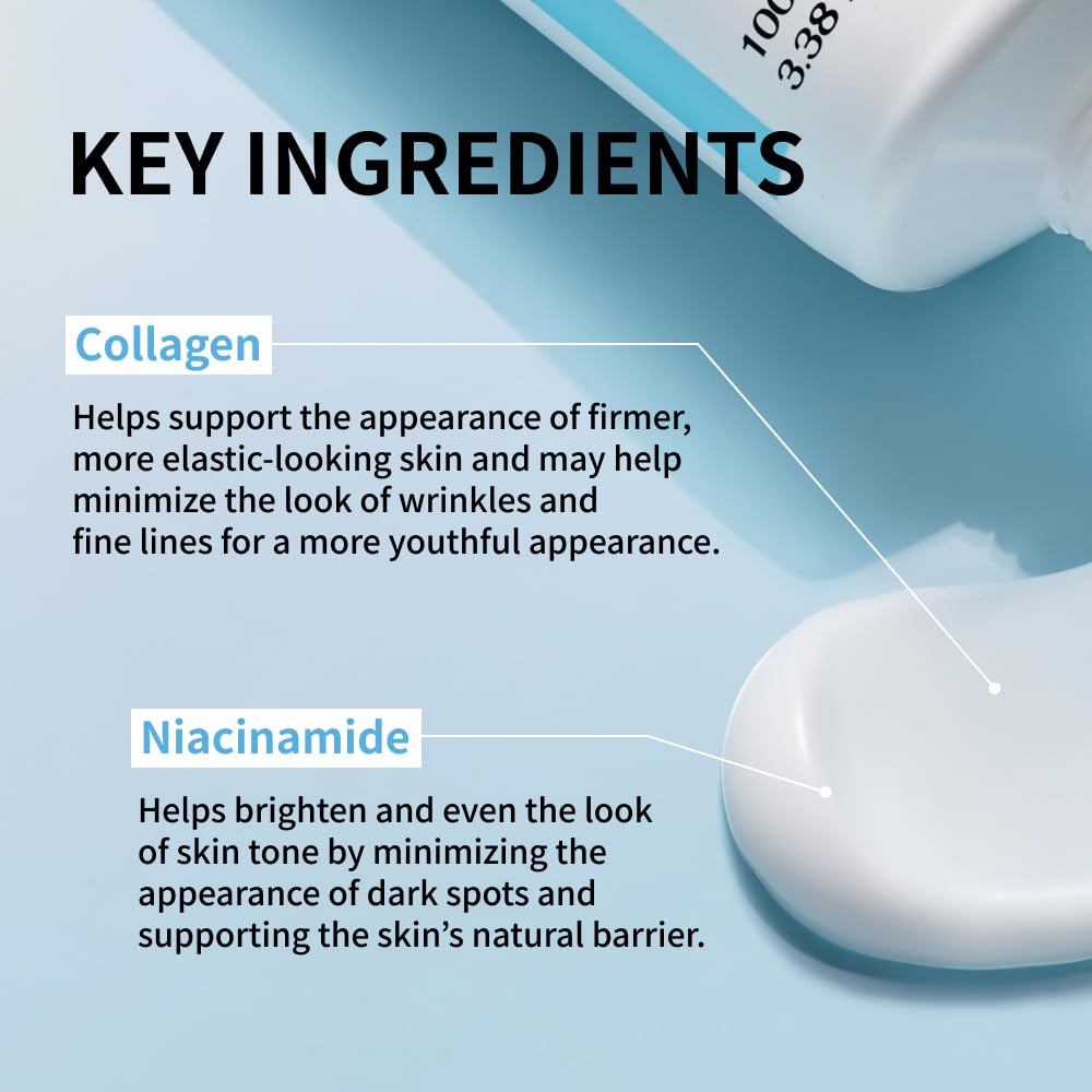 NIDA Youthful Formula™ Ultimate Moisturizing Cream | Centella Asiatica, Niacinamide, Hyaluronic Acid, Collagen | Wrinkles, Fine Lines, Dark Spots, Dry Skin, Redness | 3.38 fl. oz., 100ml - Image 3