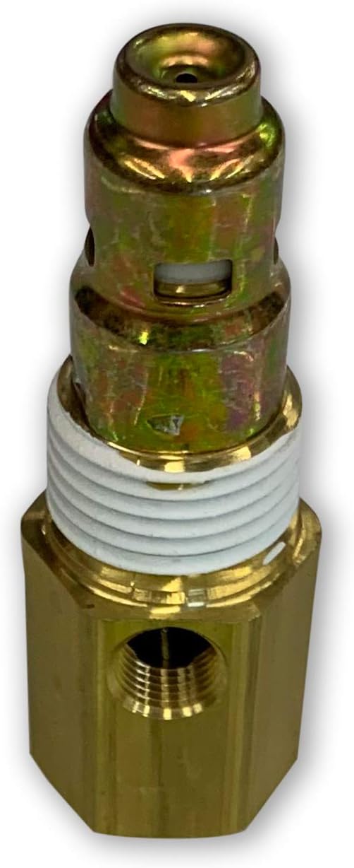 New Brass Air Compressor In Tank Check Valve 1/2" Male X 1/2" Female NPT USA - Image 2