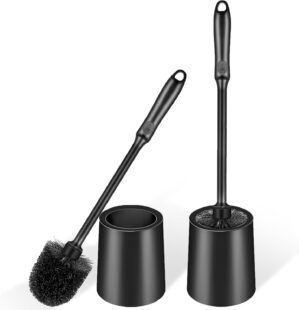 AONEZ Toilet Brush and Holder Set, ...