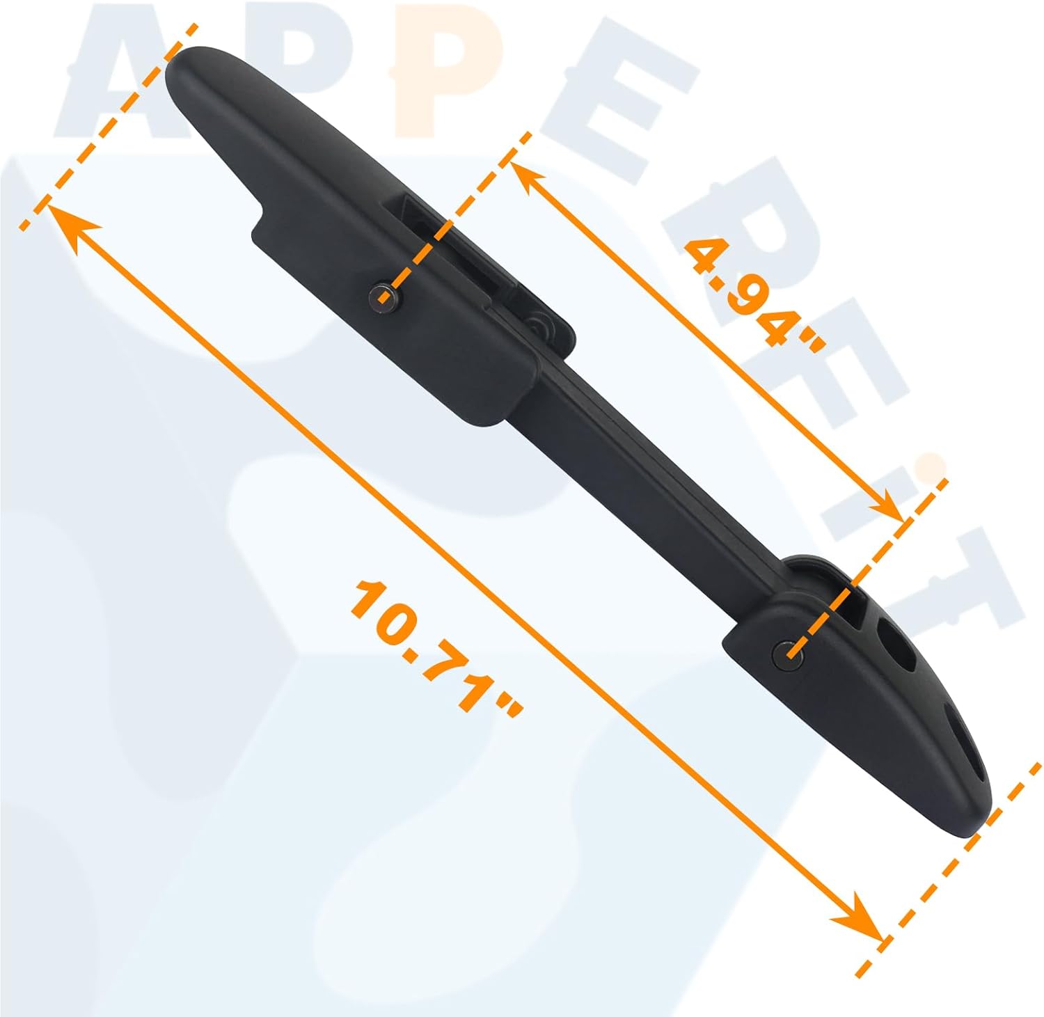 Mack Hood Latch Strap w/Catch Bracket Left Driver & Right Passenger Side Black Compatible with Mack Truck Granite Pinnacle Vision CH CHN CV CX CHU CXN CXU Hood Accessories Parts - Image 5