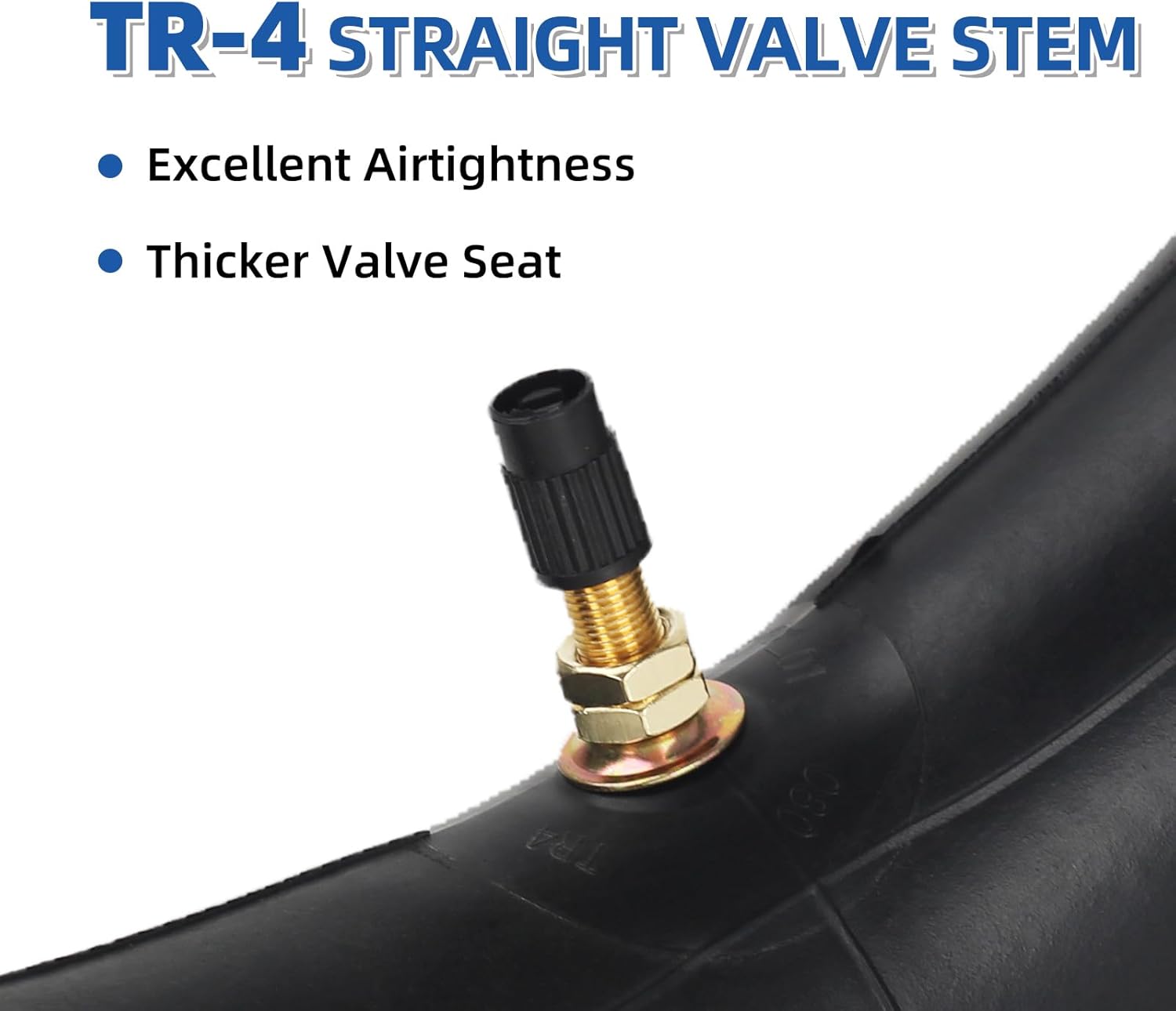 GICOOL 2.25/2.50-16" (70/90-16) Dirt Bike Replacement Inner Tubes, 2 Pack with TR4 Valve Stem, Fits for Off-road Motorcycle, Mini Bike, Pit Bike and More - Image 3