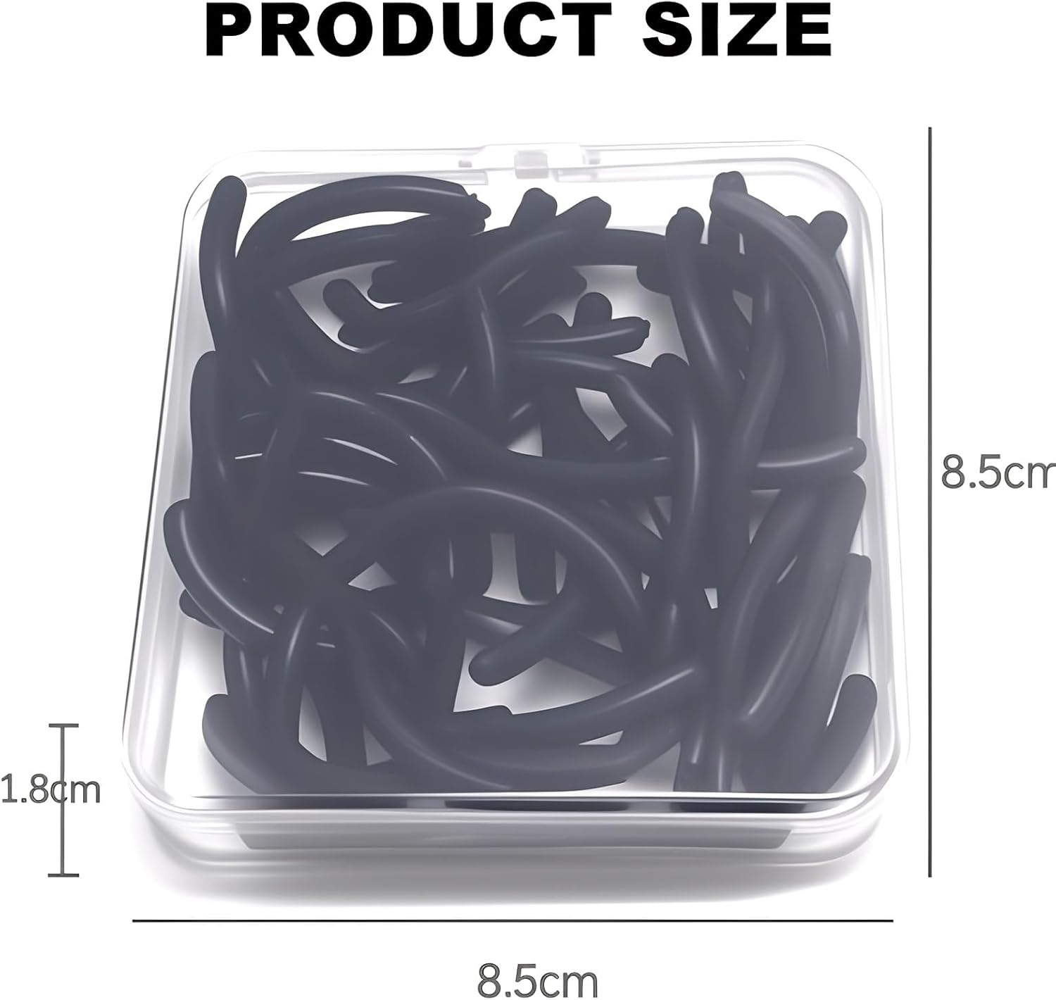 80Pack Fit for Shiseido Eyelash Curler Refill Pads,High Elasticity Silicone Replacement Pad Compatible with Shiseido Eyelash Curle,Gentle & Safe,Use with Eye Lash Curler - Image 8