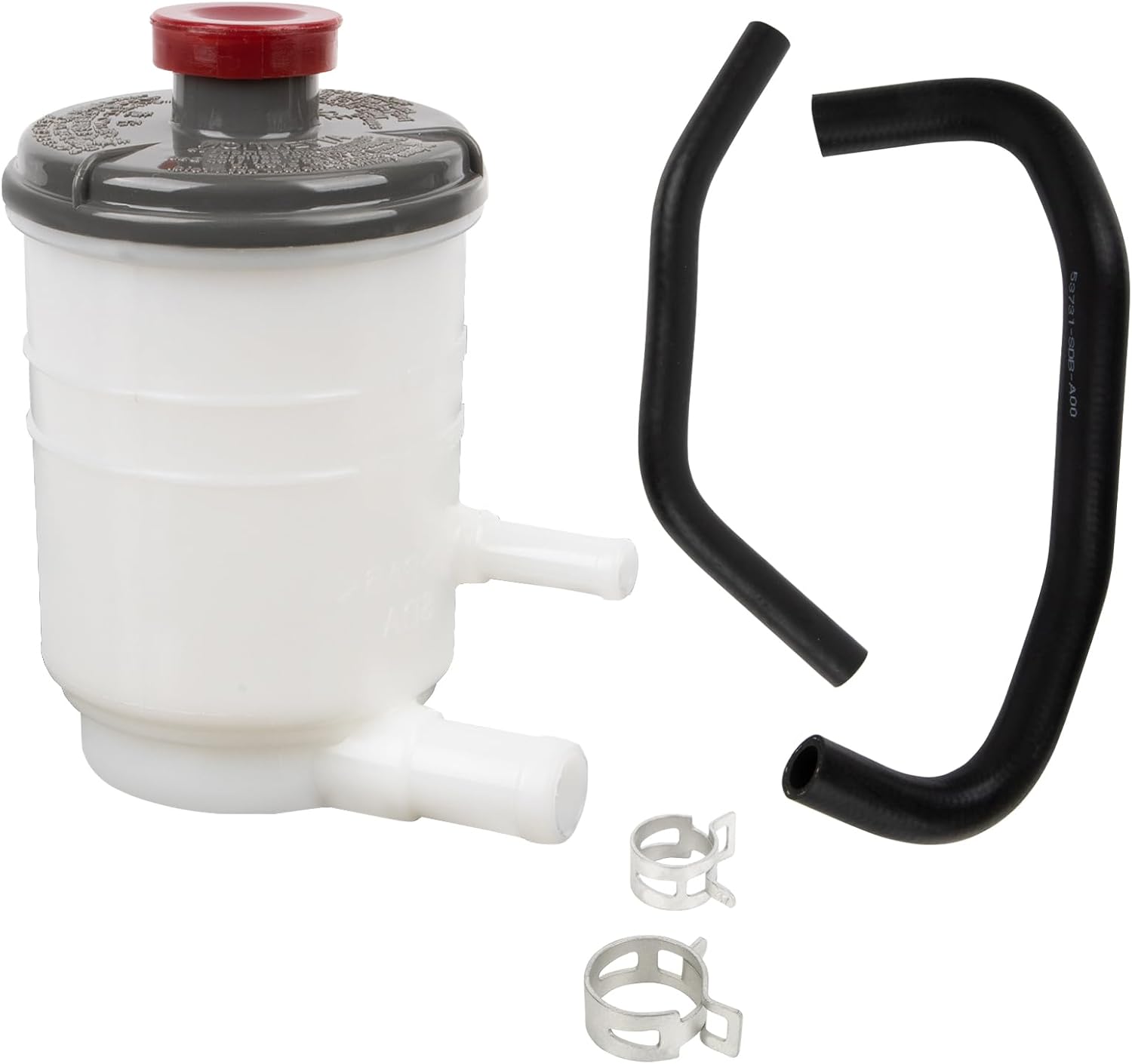 53701-SDA-A01 Power Steering Pump Reservoir + Suction & Return Hose Compatible with Honda Accord 2003 2004 2005 2006 2007 2.4L/3.0L Replace 53701-SDA-A01, 53731-SDA-A00, 53733-SDA-A01