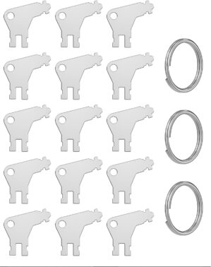 Paper Towel Dispenser Key, 15Pcs Un...