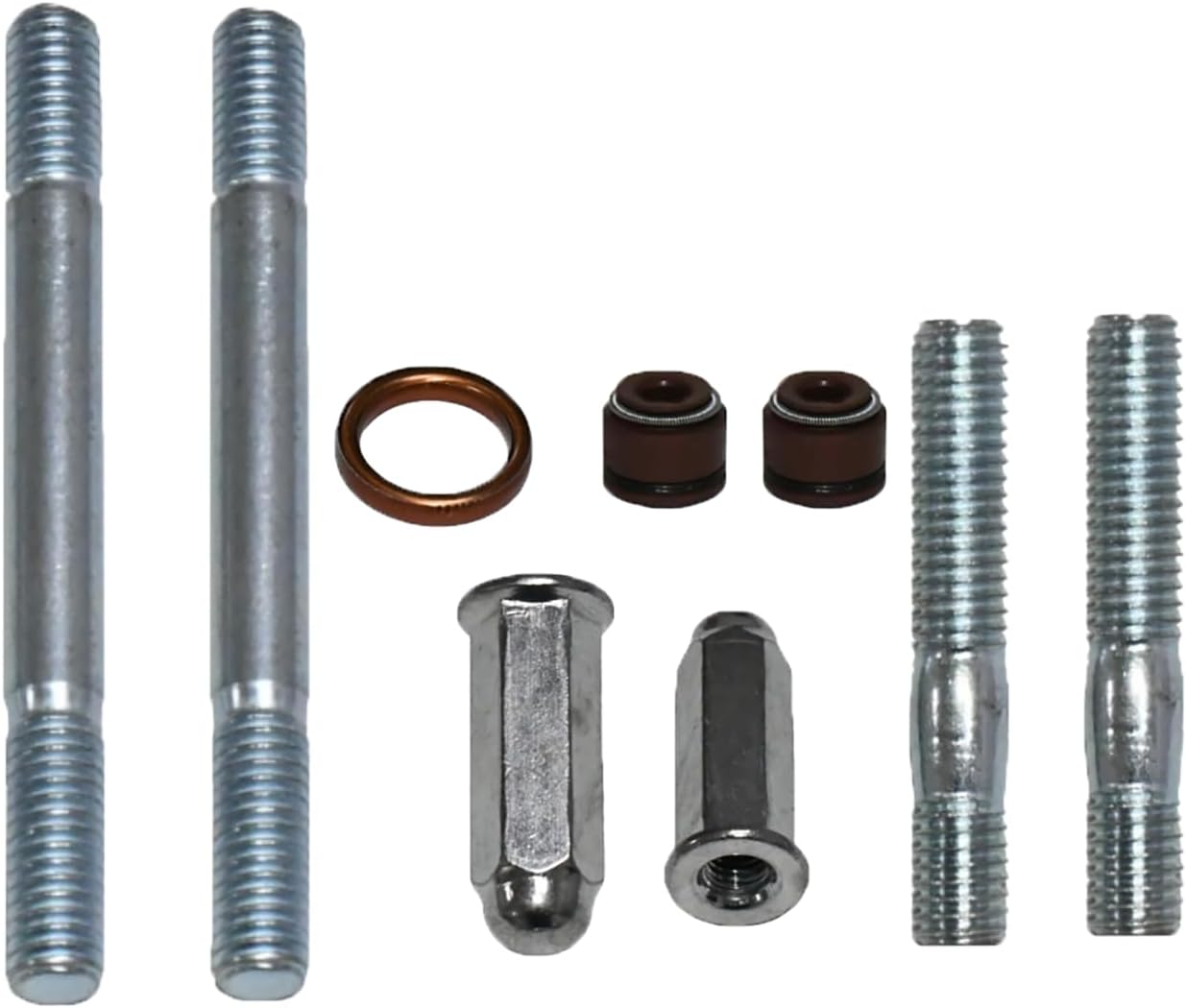Tupo GY6150-57.4 Cylinder Kit For 125cc 150cc Jonway Jmstar Roketa Sunl Tank Peace Taotao ATV Moped Go Kart That Equipped With GY6 4-Stroke 157QMJ 152QMI Engine (Non EGR Type), Top End Kit (Package D) - Image 5
