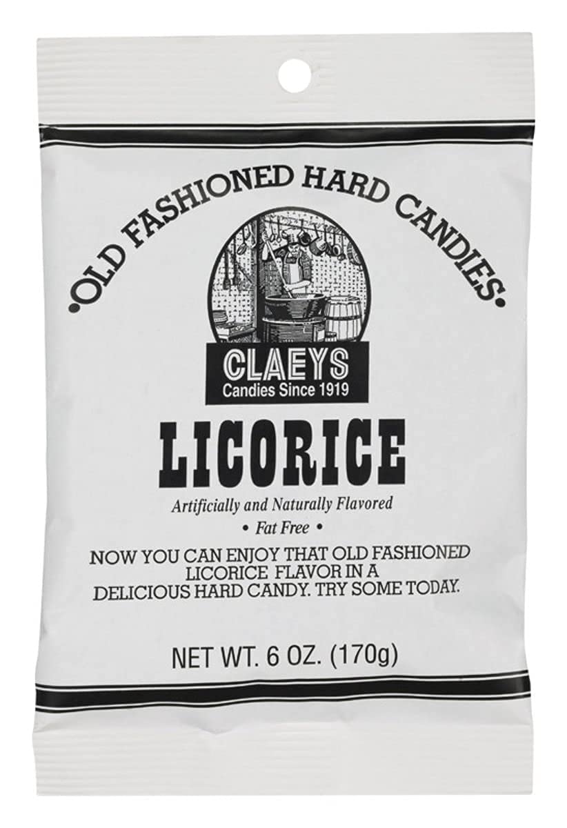 Claeys Old Fashioned Hard Candy - Variety 6 Pack - Licorice and Root Beer - 3 of Each Flavor - 36 Ounces Total - Image 2