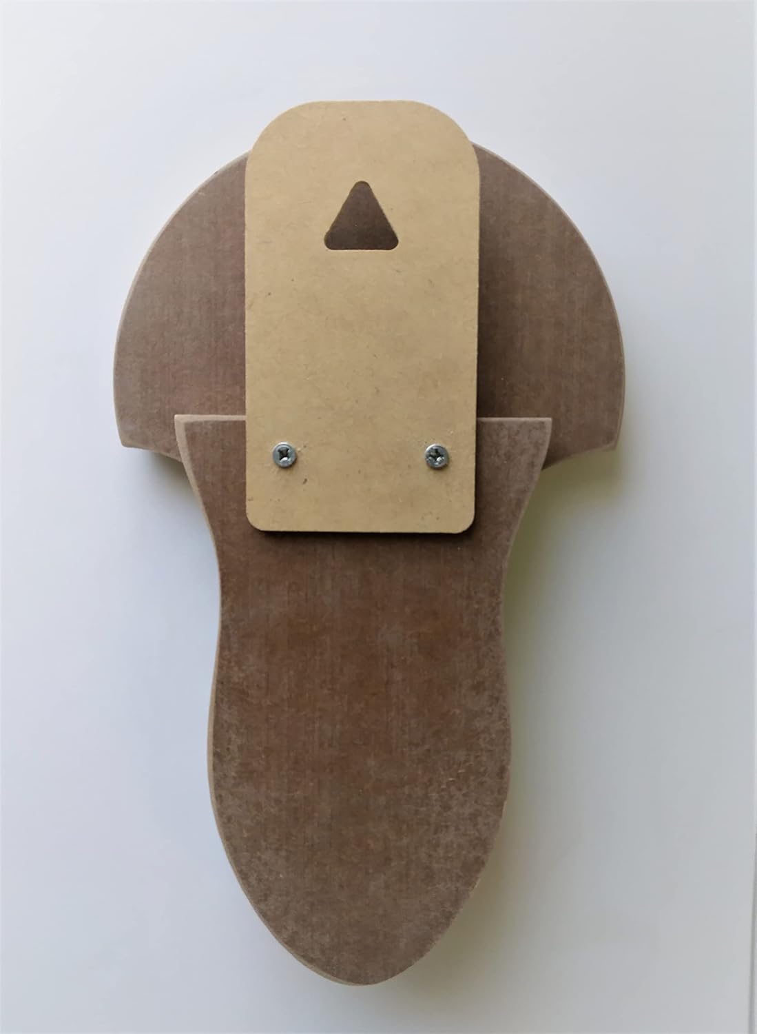 Rustic Grey Carved Turkey Mounting Kit with Beard Plate 02 - Image 3