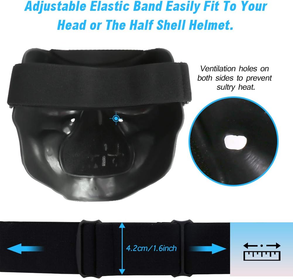 Spooky Skull Face Mask for Airsoft Paintball Motor Racing Polarized Lens - Image 4