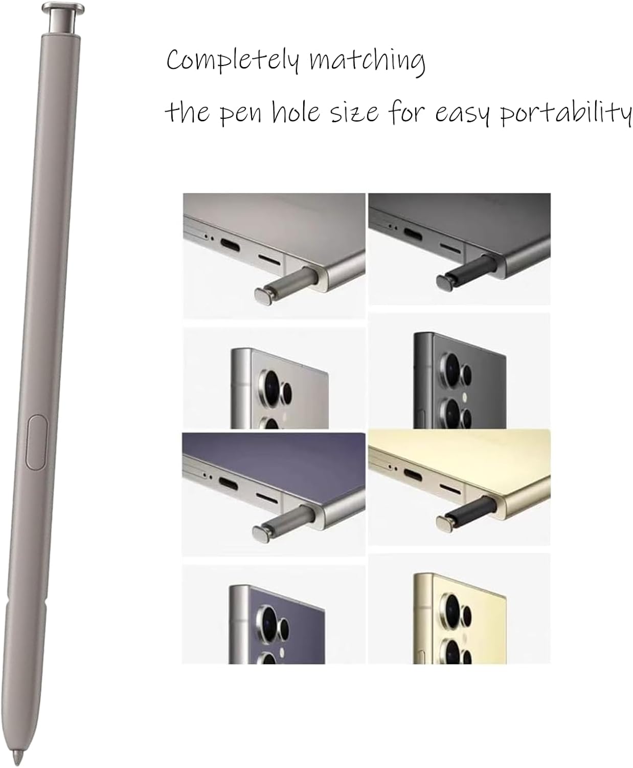 Galaxy S24 Ultra Stylus Pen WithoutBluetooth Replacement for Samsung Galaxy S24 Ultra S Pen,Touch Stylus Pen+Tips, US Version(Violet) - Image 5