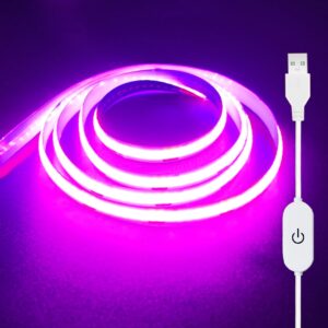 ZSLAIFU 5V USB LED Light Strip, COB...