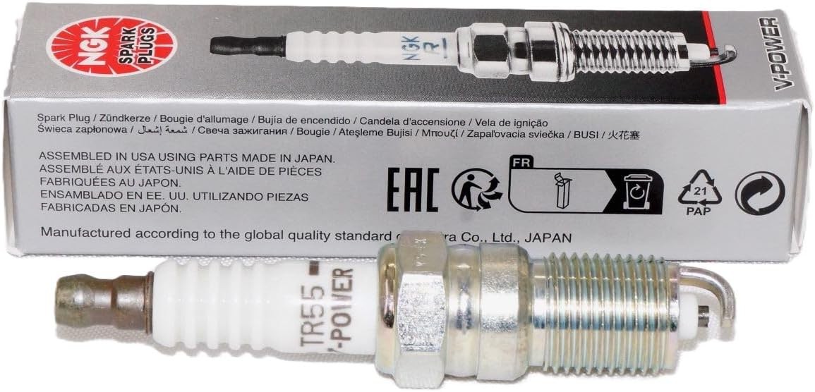 NGK 3951 Spark Plugs TR55 (8 Pack) - Image 2
